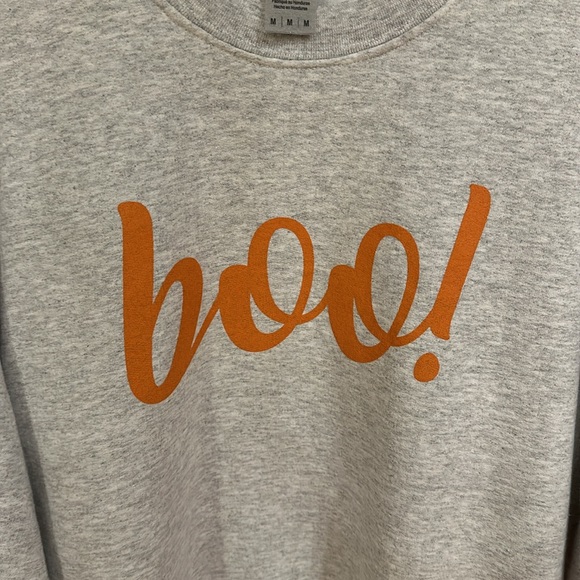 Boo! Graphic Ash Sweatshirt - Picture 3 of 4